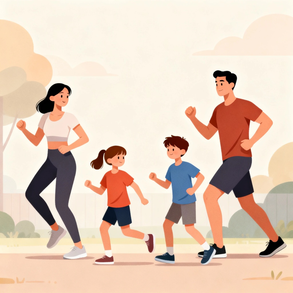 A Importância da Atividade Física na Rotina Familiar